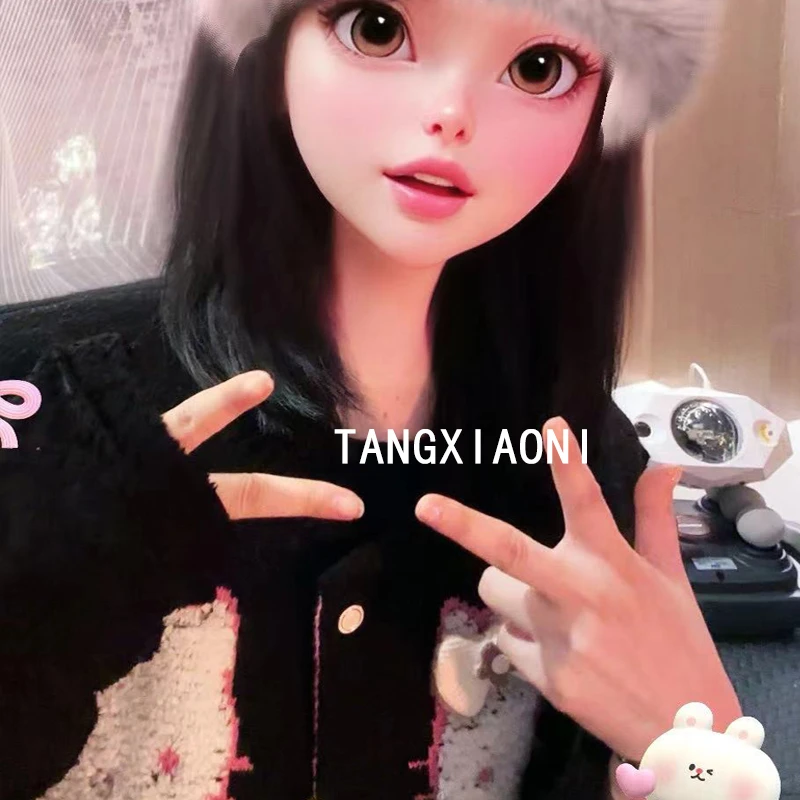 小粉猫猫  刺绣手工款 马甲