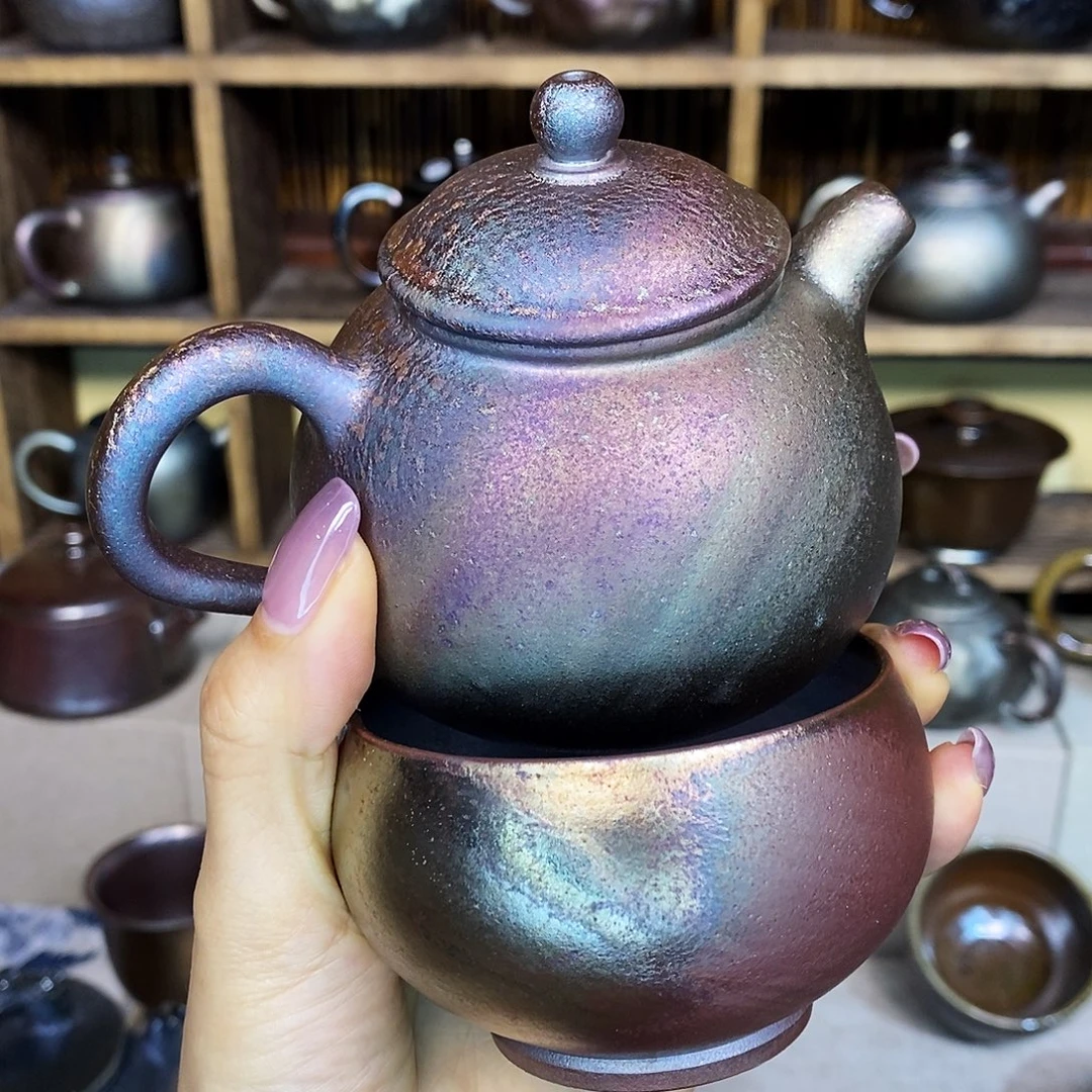 O***U杯云南建水紫陶柴烧一套