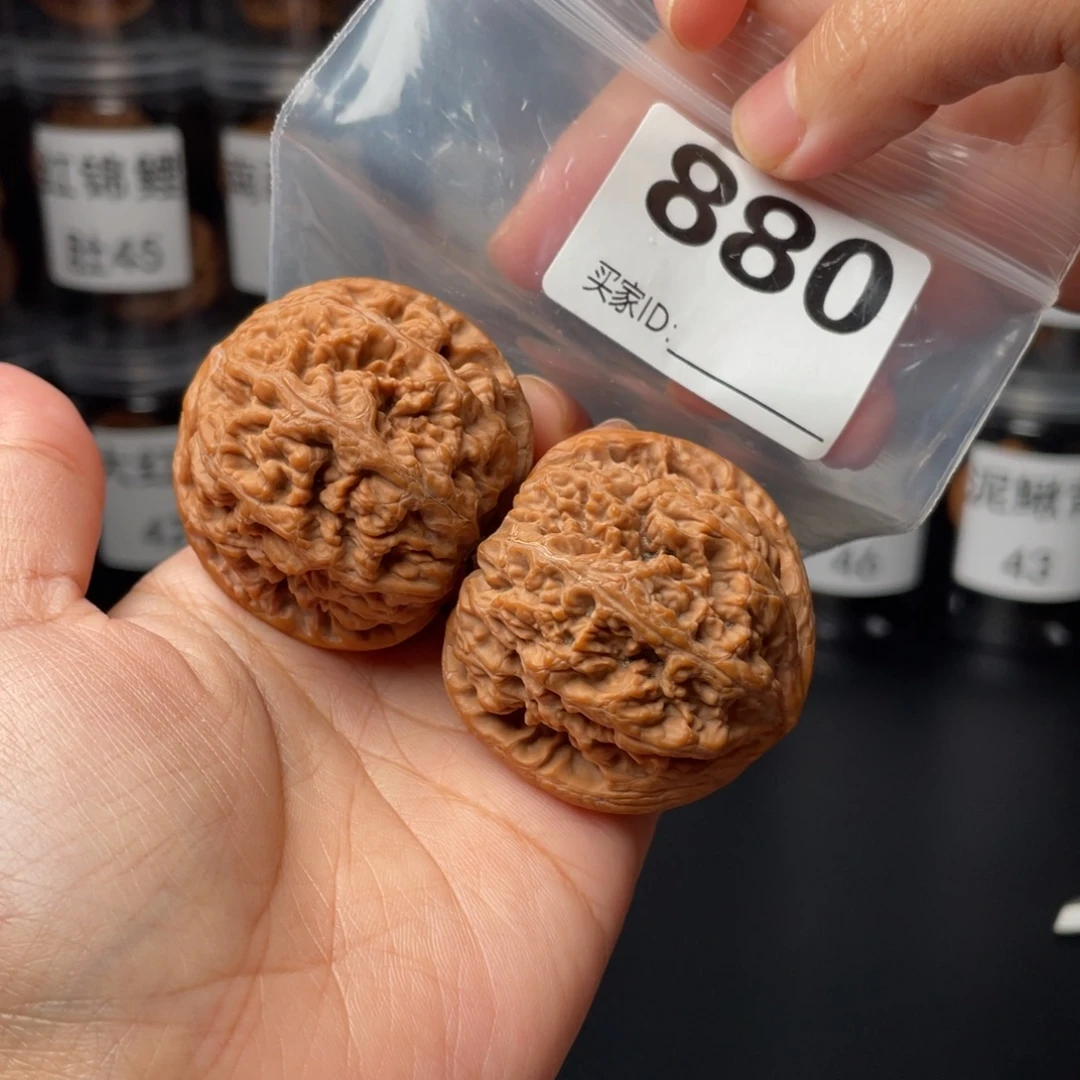 文玩核桃把件45粗筋