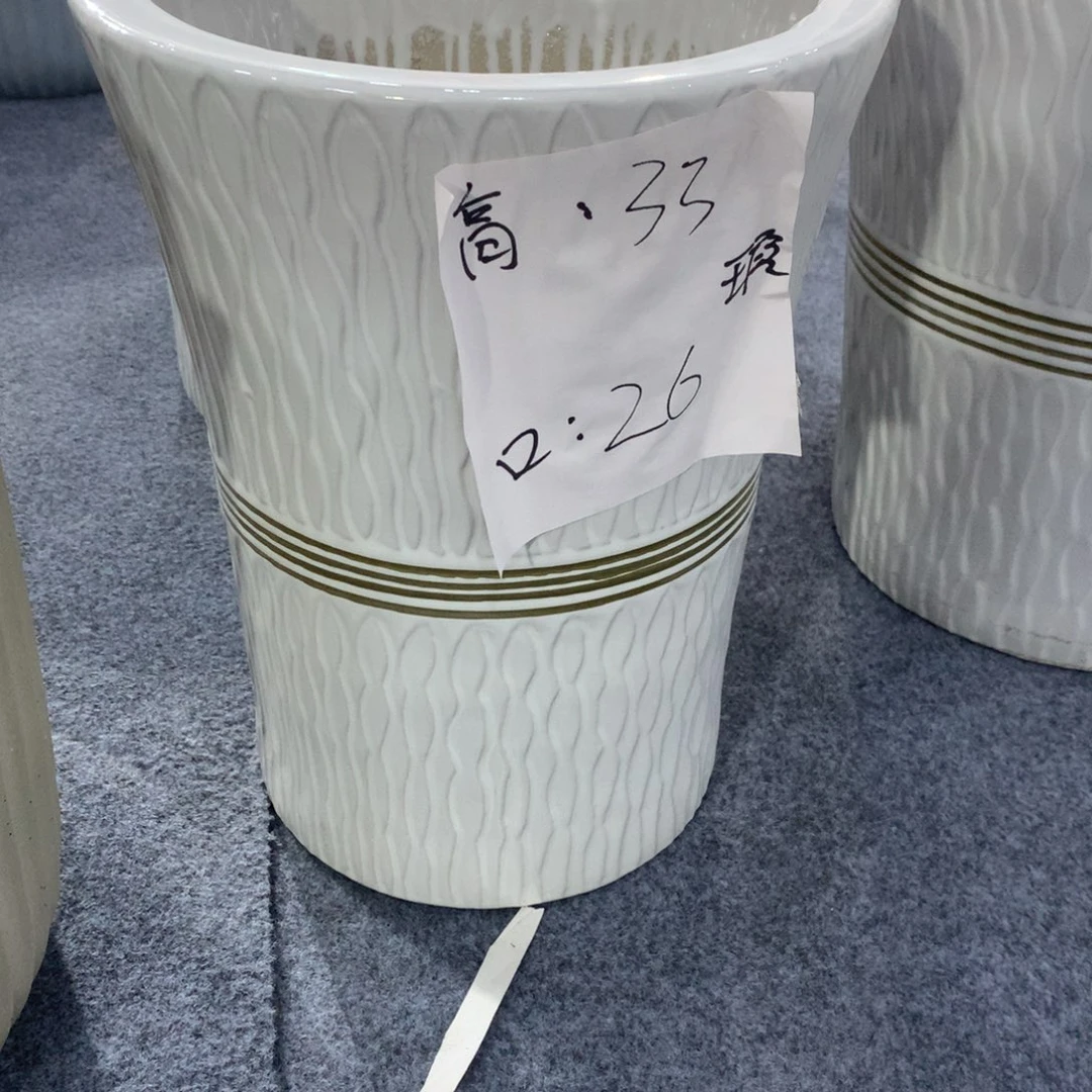 高温陶瓷花盆微瑕