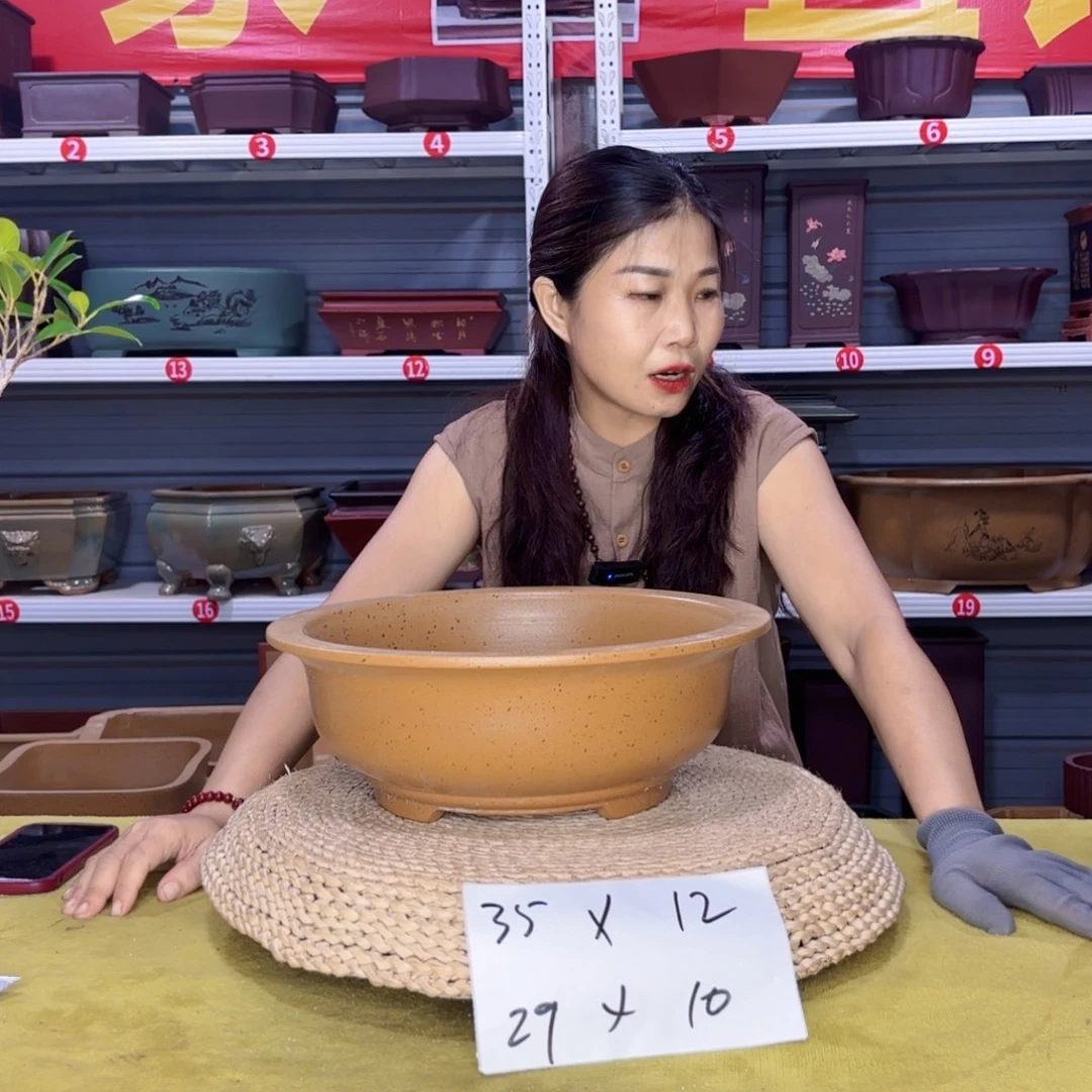 紫砂花盆宜兴紫砂