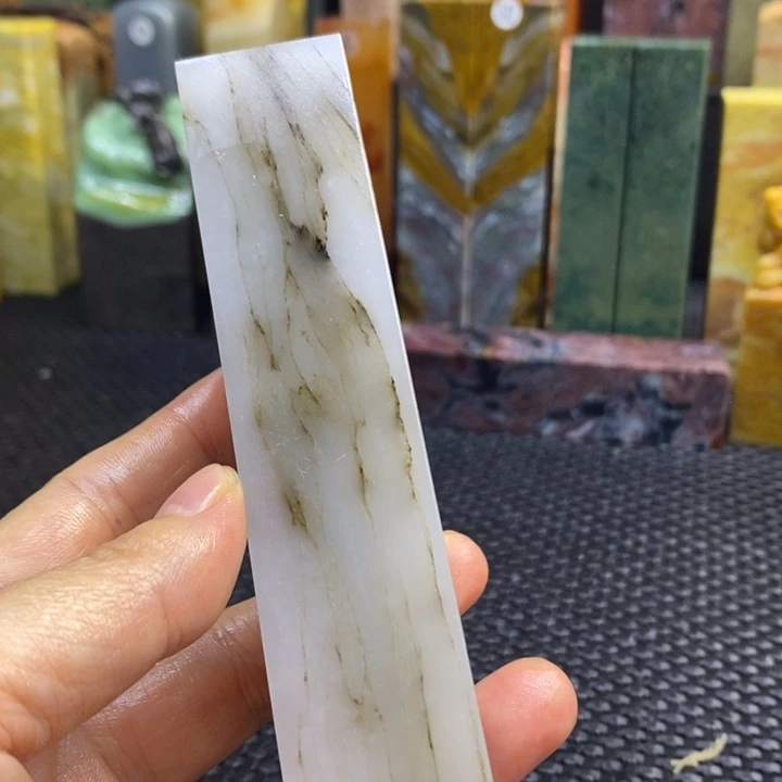 青田石滿****河青田石印章石