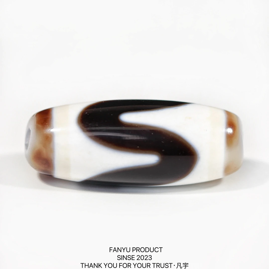 凡宇出品·台珠行运任晓潘臻品虎芽天珠玛瑙锁骨链男女款轻奢时尚