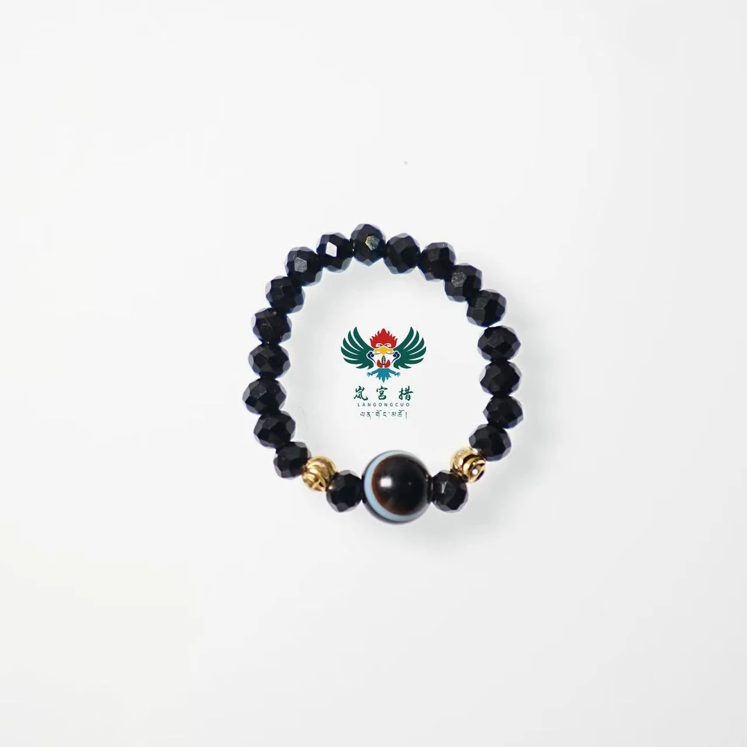 岚宫措｜一眼天珠戒指(多样性发一） L186