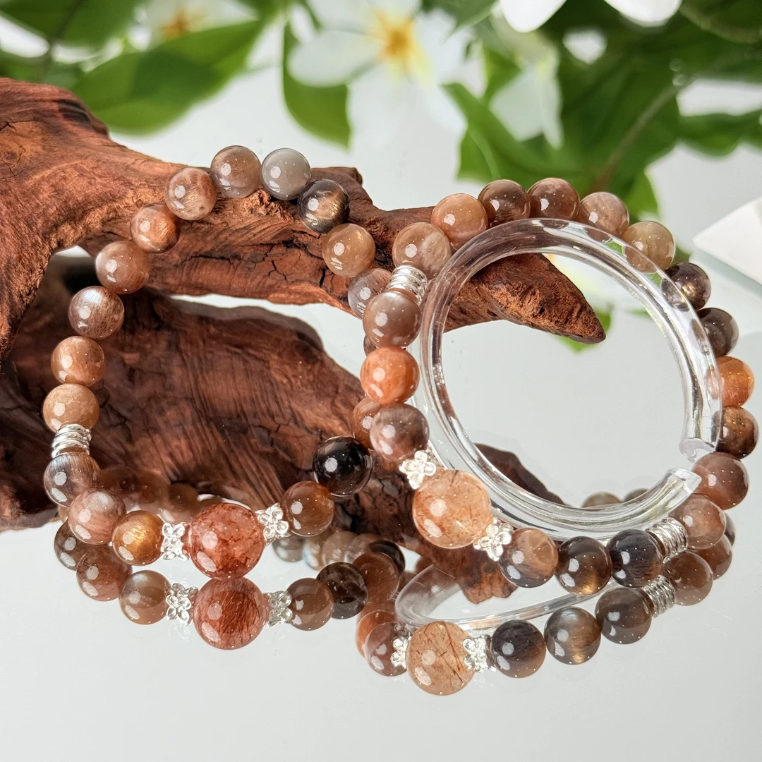 【大胆去冲】黑金骨干黑金超8-9mm手串面小仙多样性发其一Z