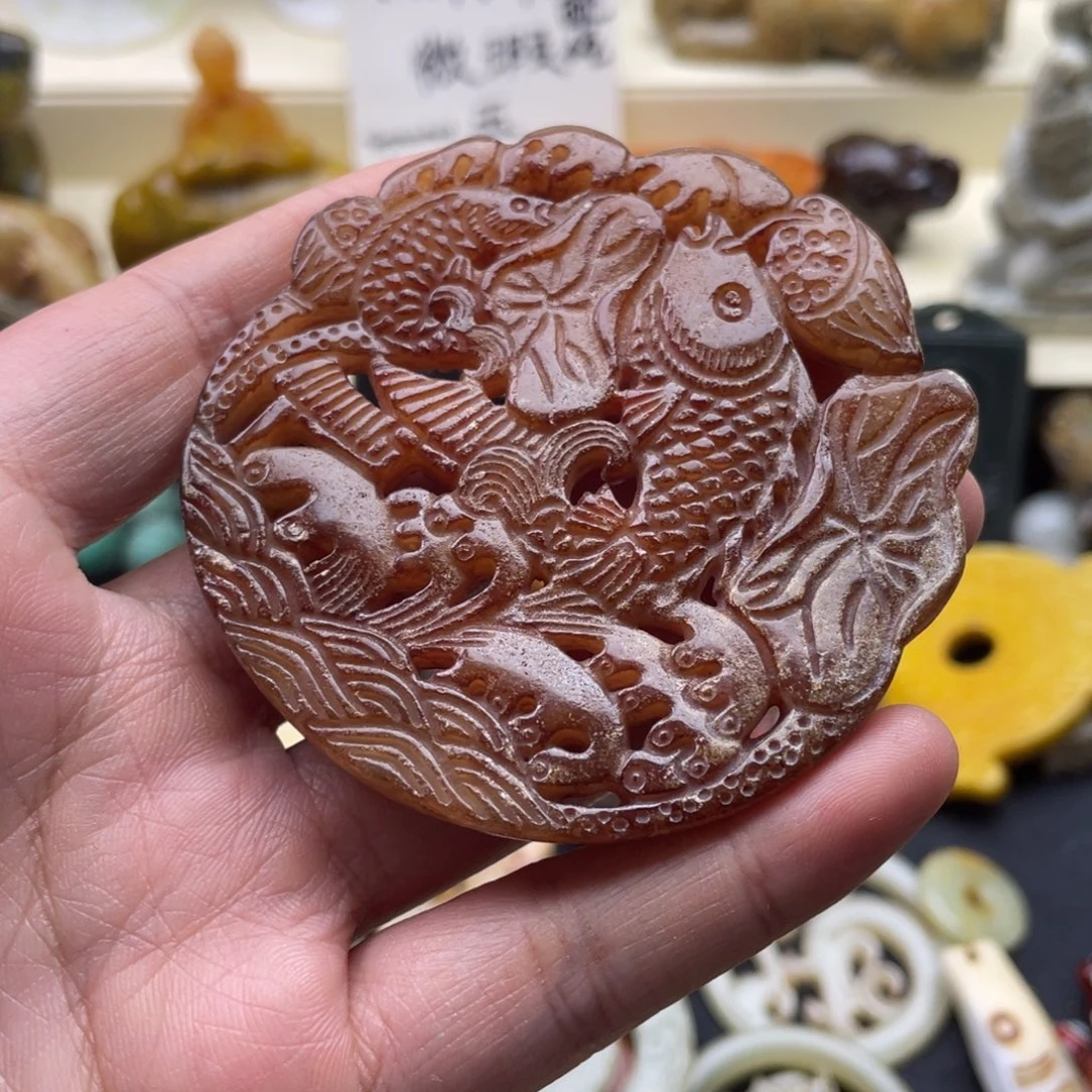 未镶嵌蛇纹石玉颈饰