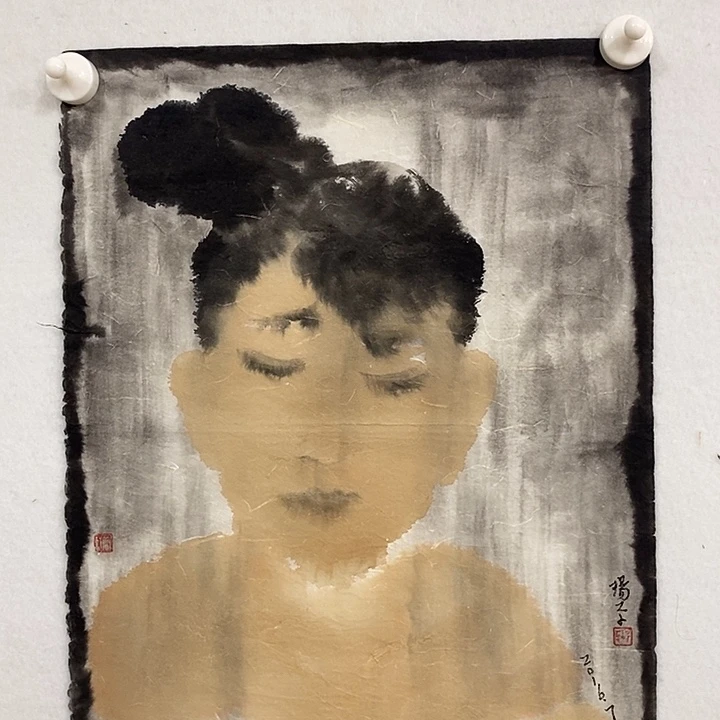 国画书画作品多次参加全国书画大展