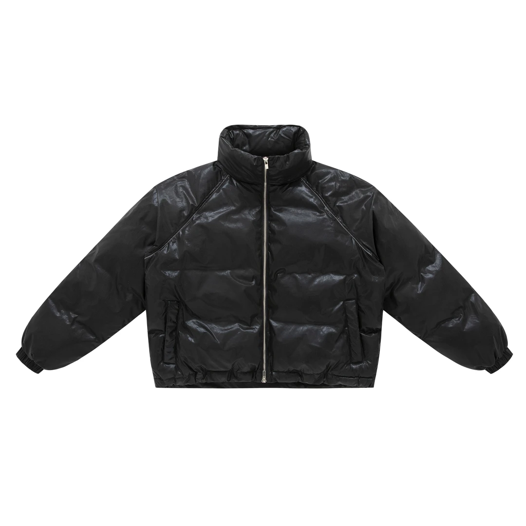 PFR AND秋冬简约立领保暖棉服男女同款潮牌防寒服加厚外套