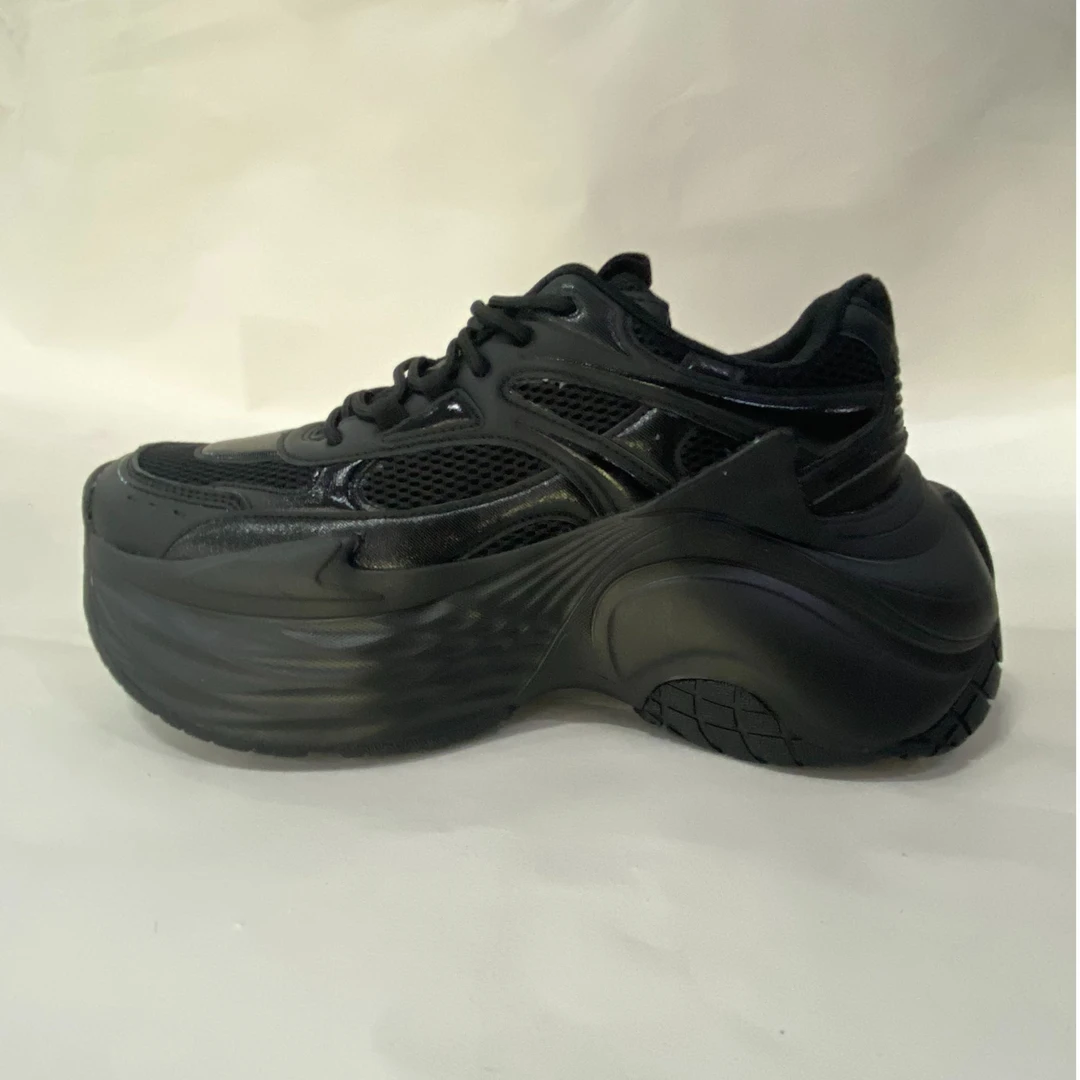 0029 男士新款时尚潮流百搭运动老爹鞋 黑色 43 MH