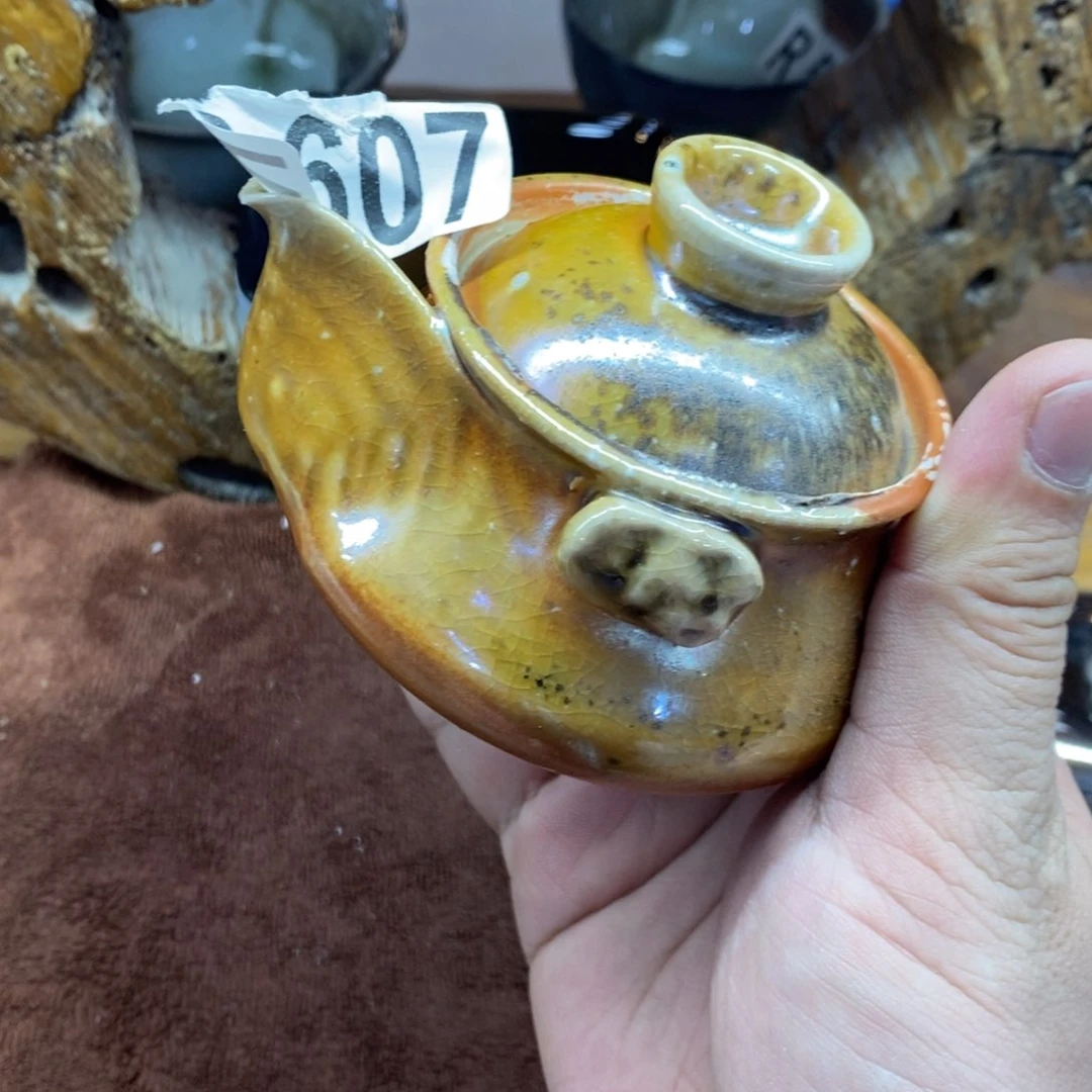 陶园柴烧，精品高货机*人607瑕