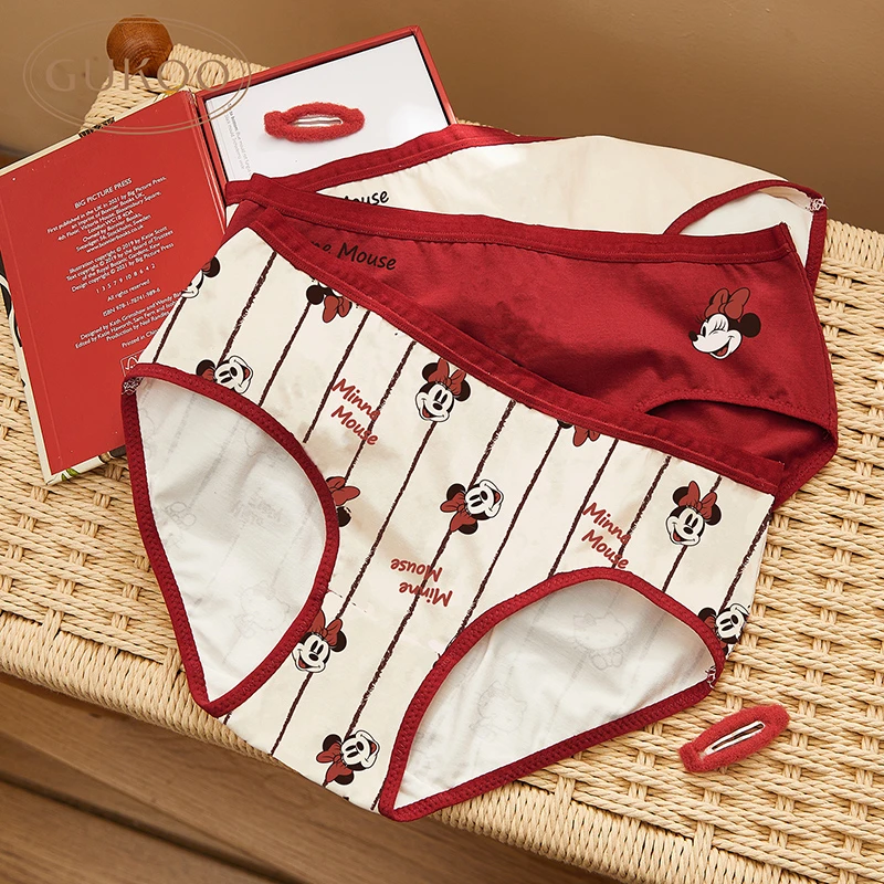 【皓然专属】Gukoo果壳迪士尼米奇联名可爱卡通联名系列内裤