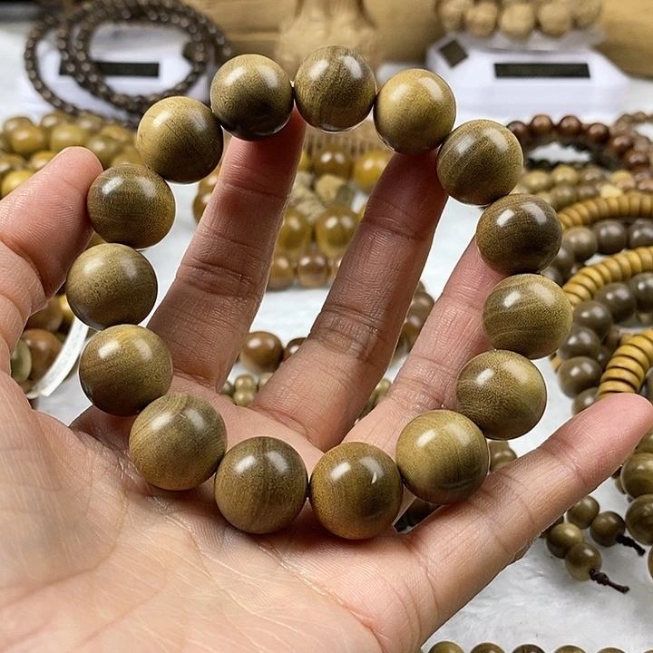 檀香木手串/手链奶香浓郁微瑕1.5