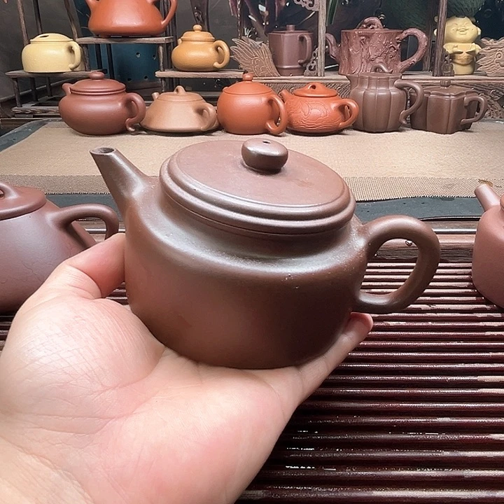 紫砂茶壶哆**梦原矿紫砂