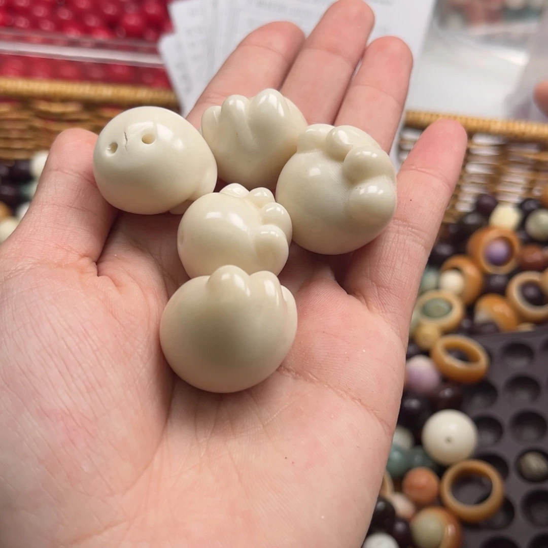 【闪购商品】白玉菩提吊坠z/16-20 5颗瑕疵不售后