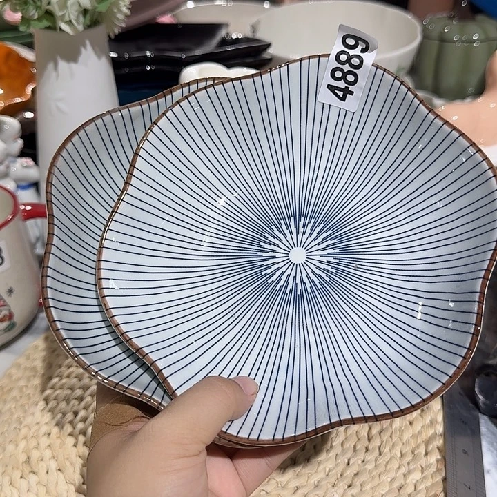 瓷片微瑕陶瓷介意慎拍4889