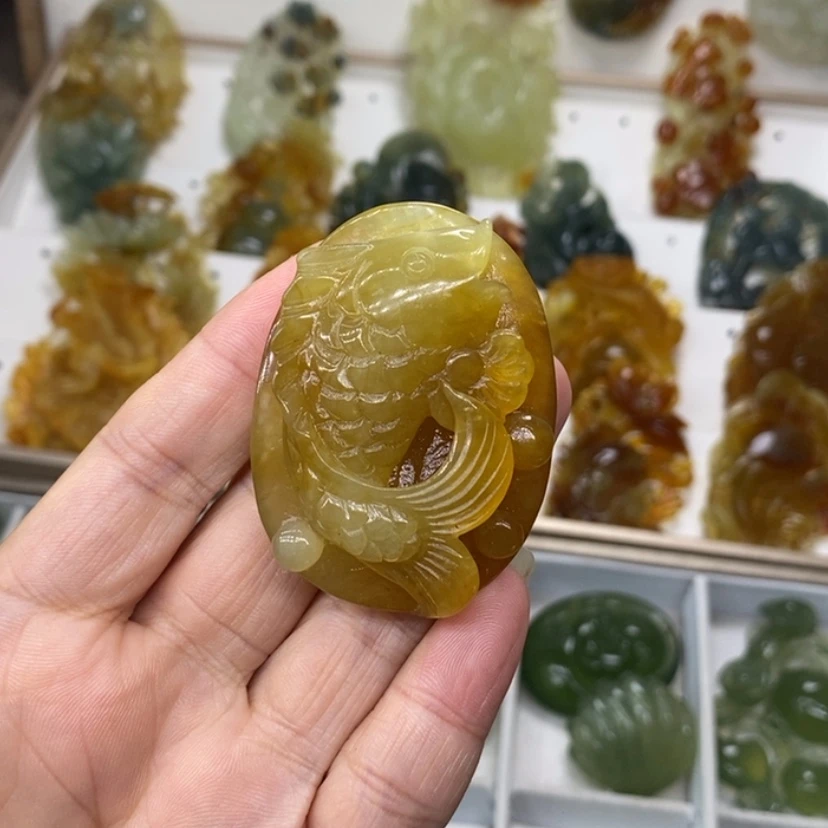 【闪购商品】未镶嵌蛇纹石玉颈饰