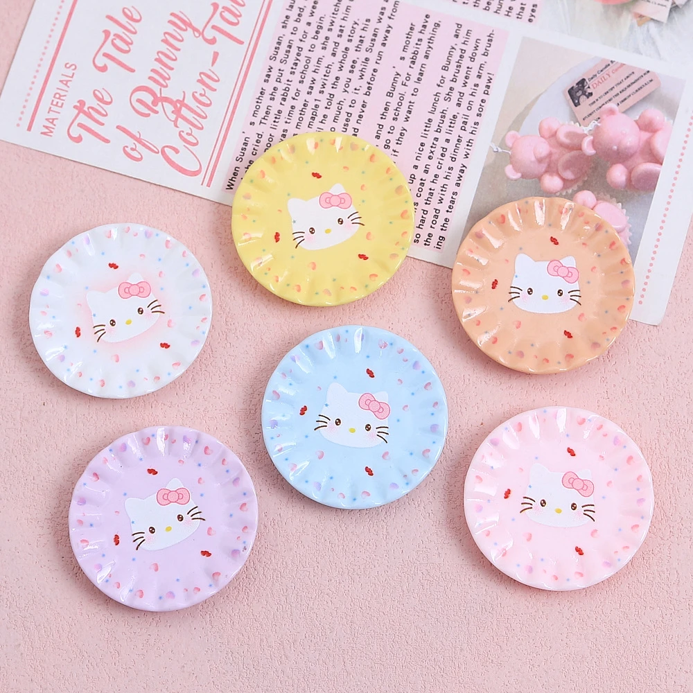【对对碰】可爱小猫盘子食玩  卡通摆件圆形