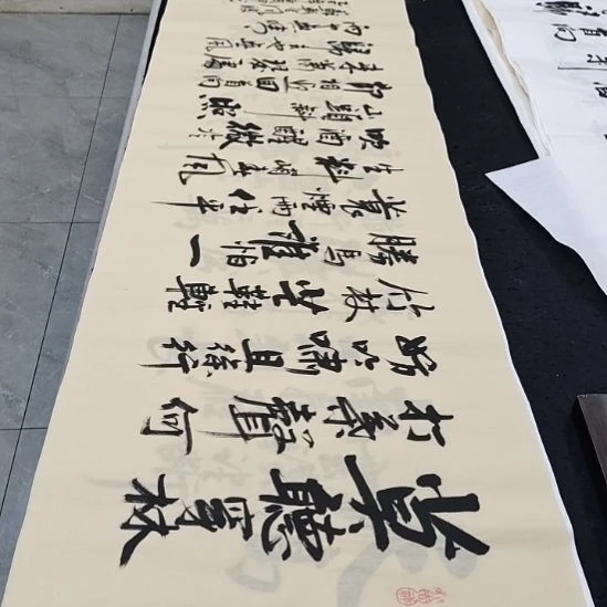 翰墨白武坤老师作品一副