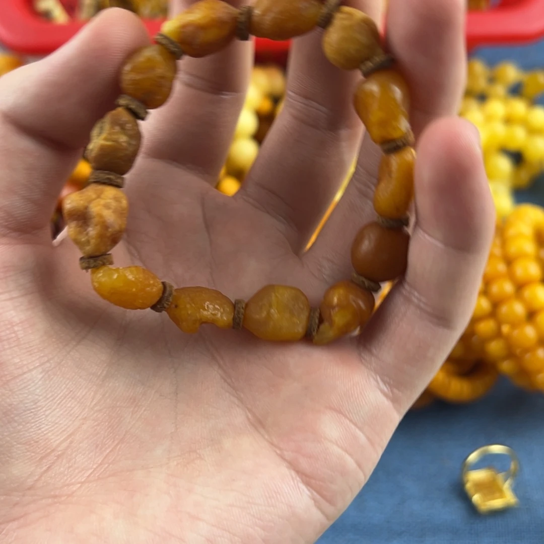 琥珀未镶嵌珠宝奇石