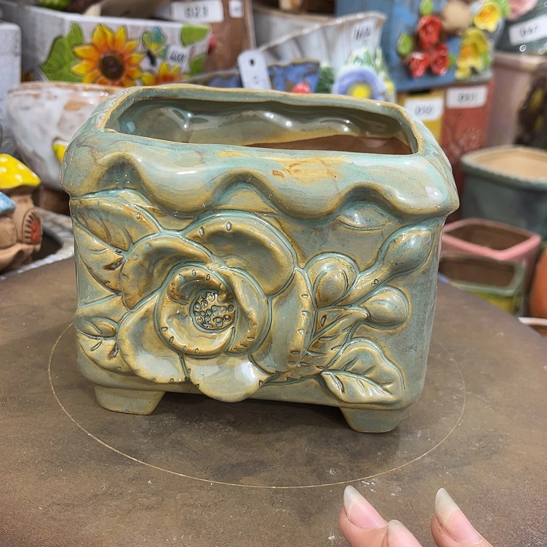 粗陶多肉花盆花盆