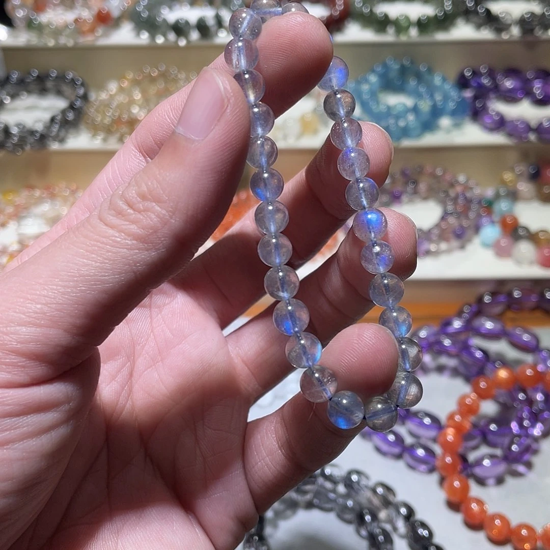 水晶未镶嵌手链手链