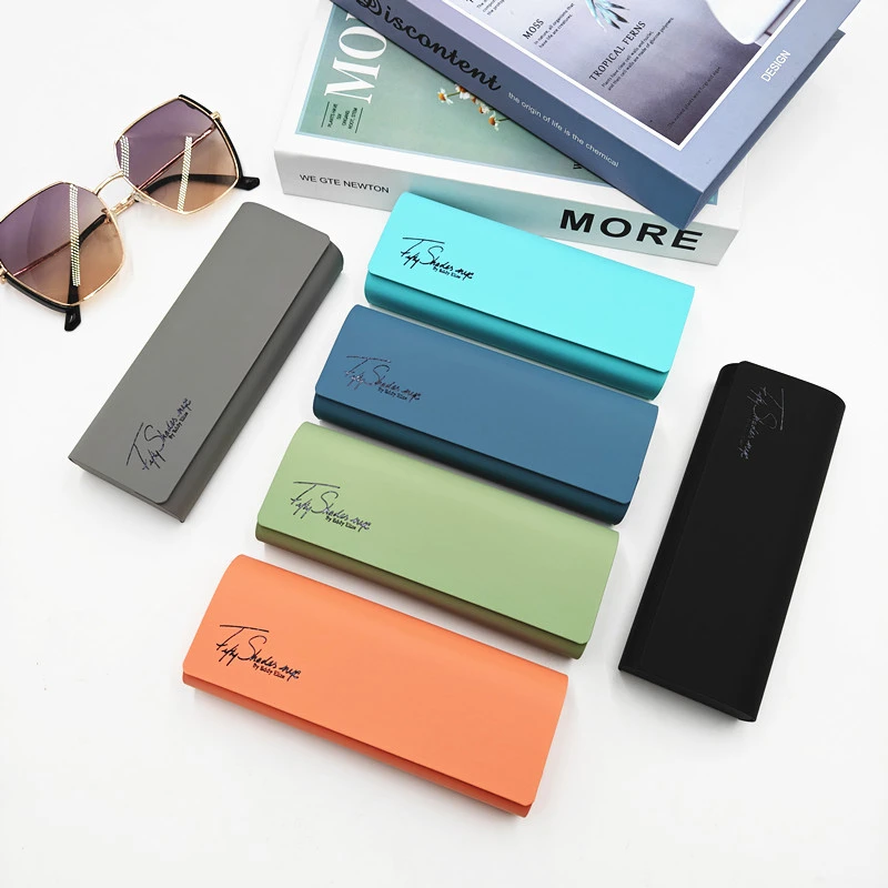 简约便携抗压眼镜盒轻奢设计男女通用眼镜收纳盒