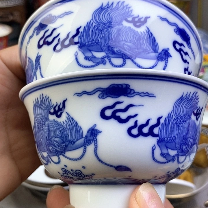 景德镇陶瓷藏式茶碗