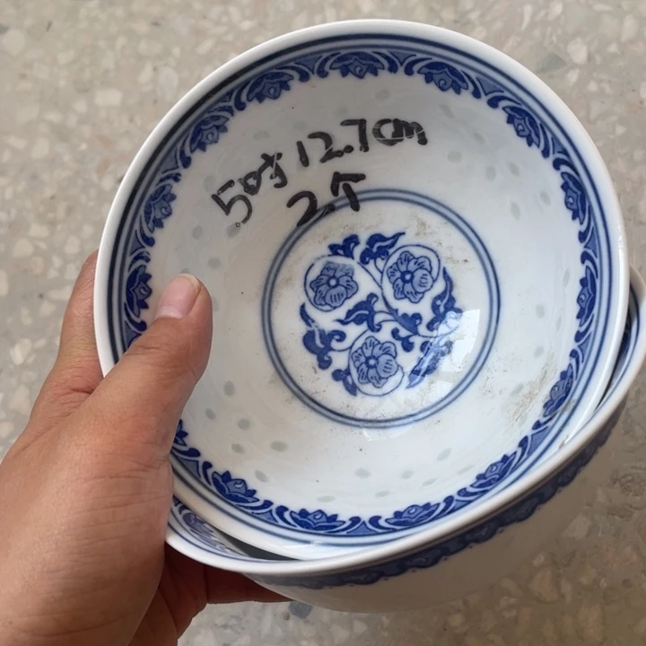 摆件景德镇高温细白瓷餐具