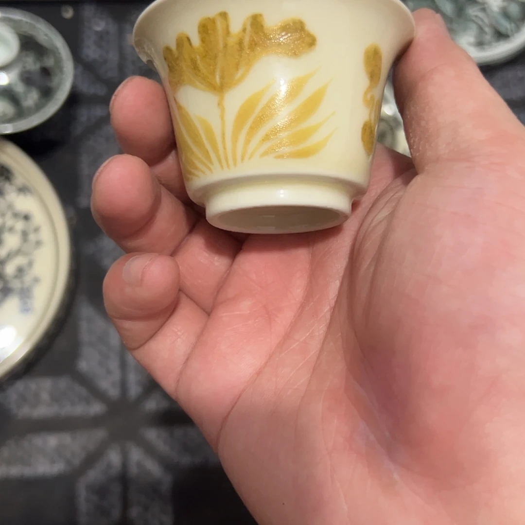 摆件景德镇手工手绘茶具