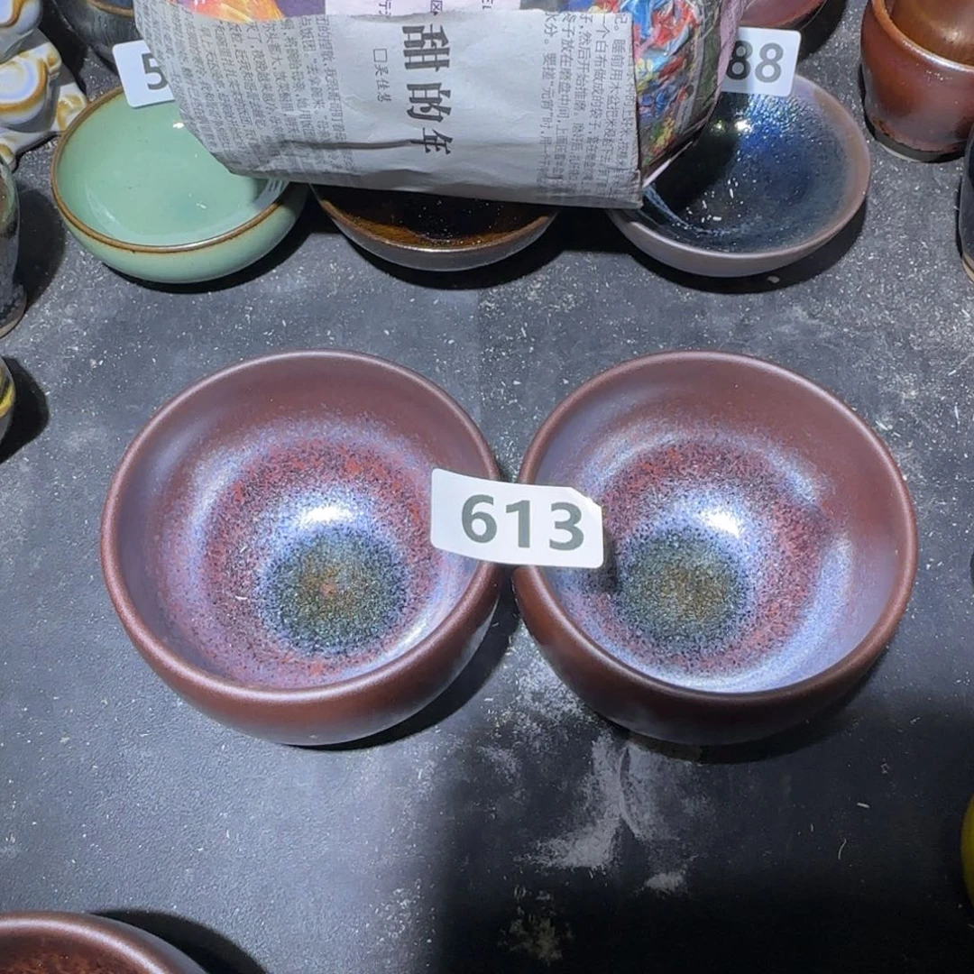 茶盏可*福建盏茶器不到翁两个