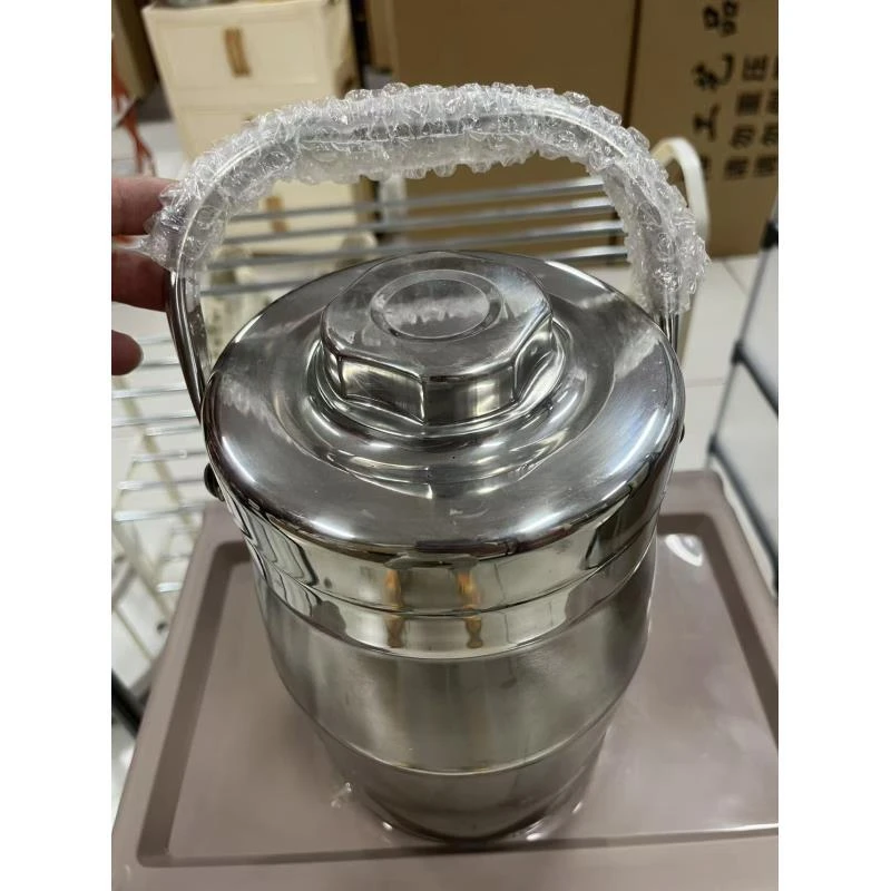 宫廷元素保温简约风饭盒保温提锅手提玻璃蒸笼水桶