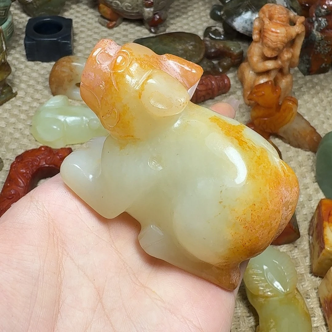 白玉菩提吊坠挂件