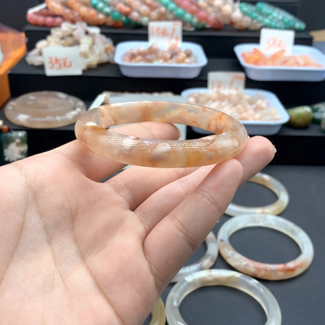 【闪购商品】手镯玛瑙/玉髓未镶嵌贪*