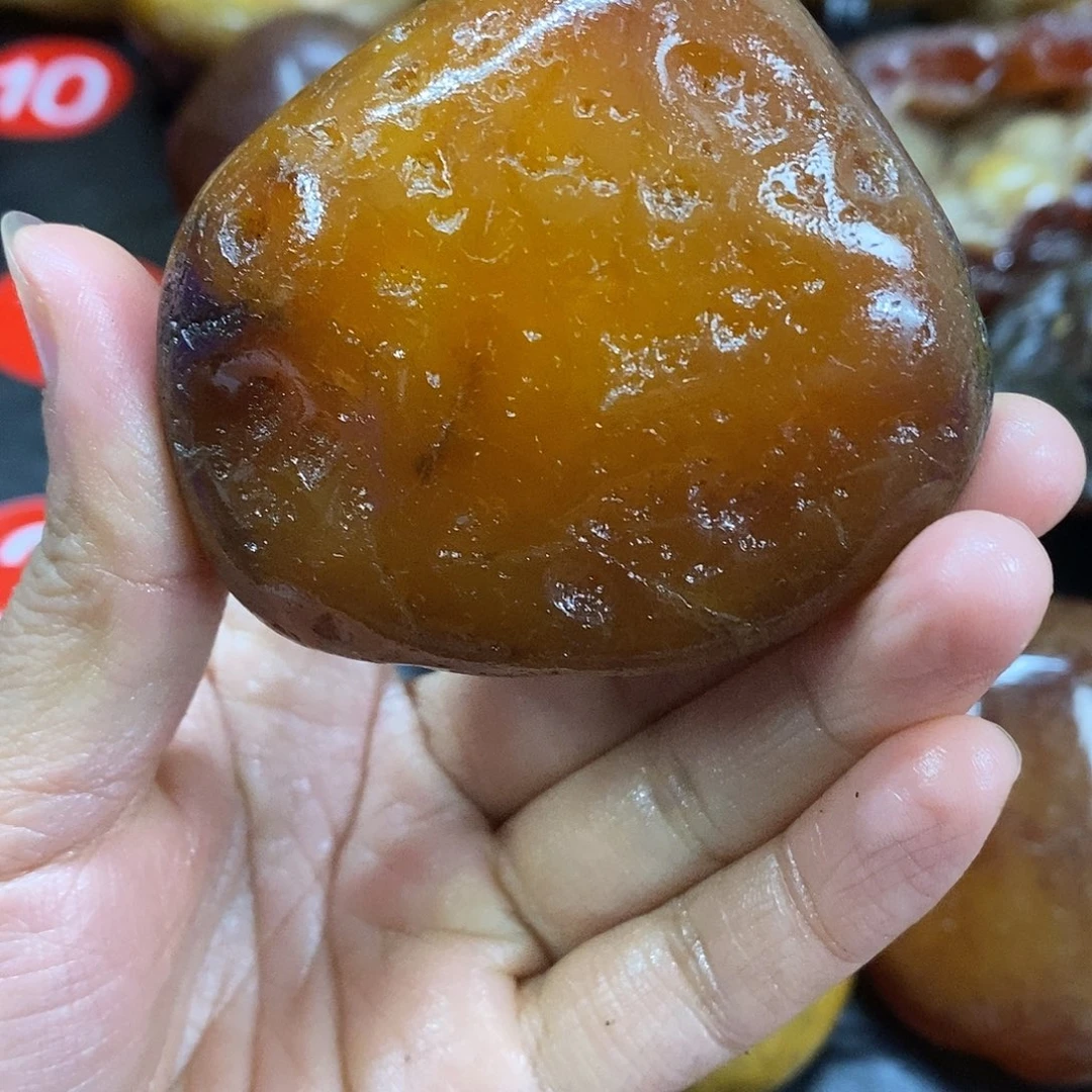 玛瑙/玉髓未镶嵌手把件