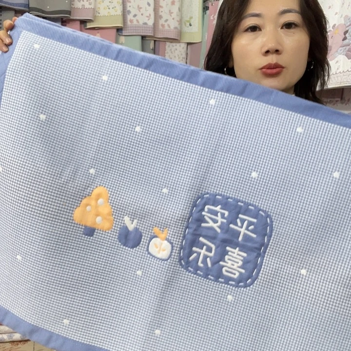 棉特价促销蓝色平安喜乐