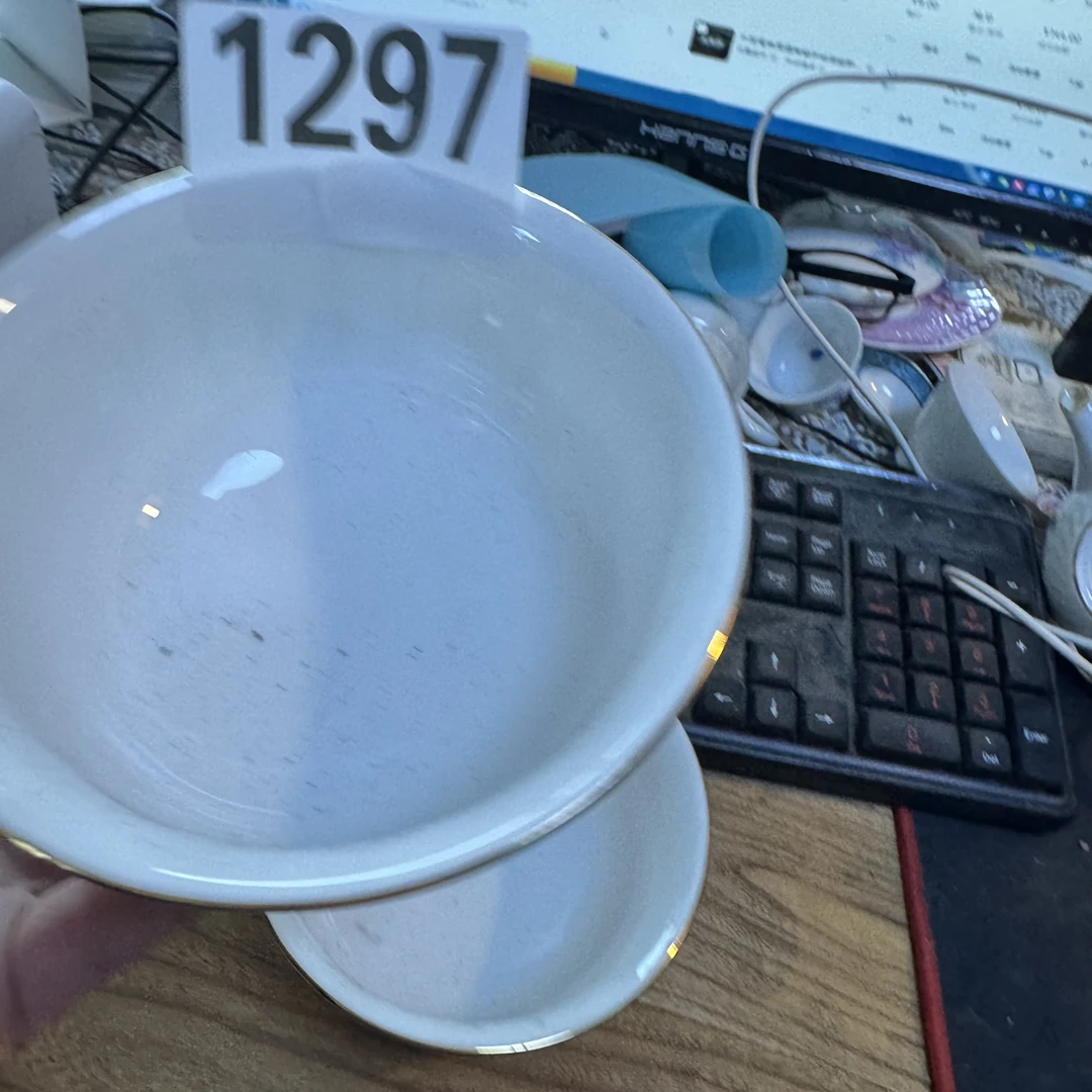 外贸尾单陶瓷餐具1297号