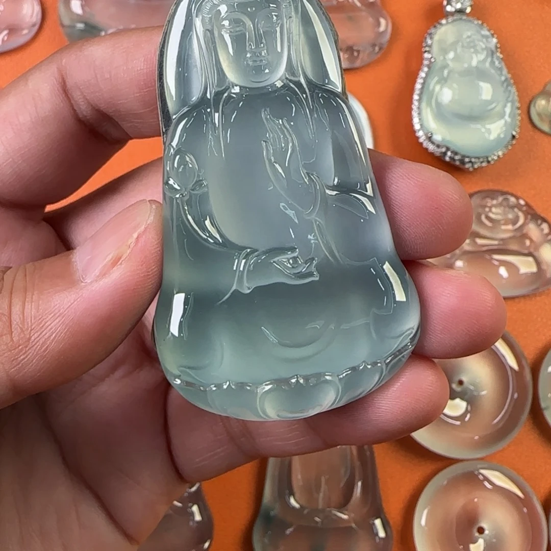 定制翡翠未镶嵌天然