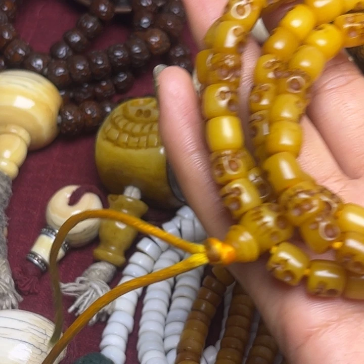 风车木（黑檀木）风**静念珠