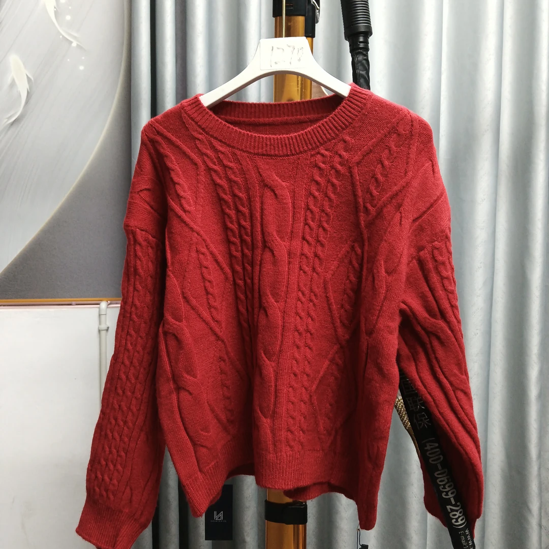 1270长袖时尚韩版圆领卡通秋冬套头长袖时尚圆领百搭