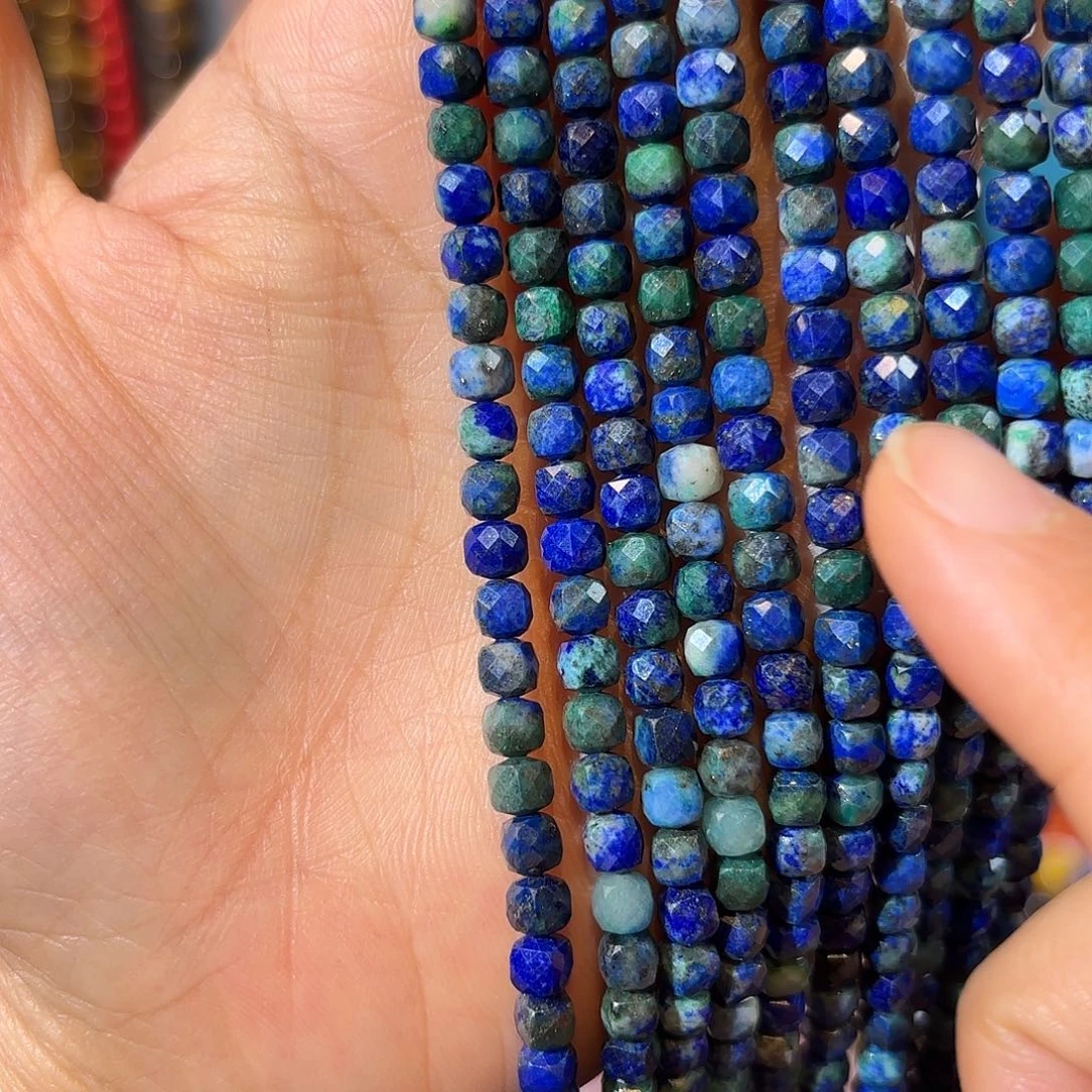 玛瑙/玉髓银S925镀金镶嵌珠宝半成品凤凰青金卡4一条