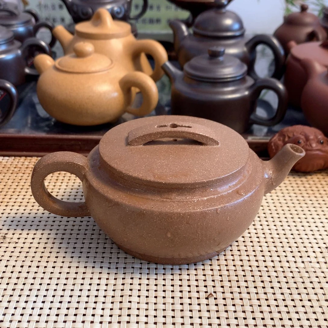 茶壶紫砂宜兴原矿老段泥240cc