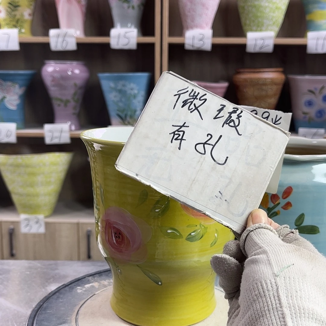 景德镇陶瓷花盆花盆