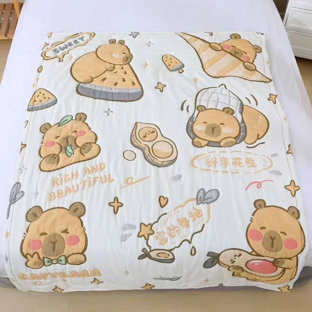 A类柔软舒适透气亲肤120-150泡芙被【卡皮扒拉】