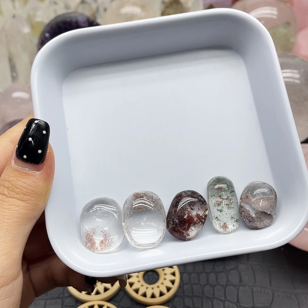 四***門水晶未镶嵌珠宝半成品18