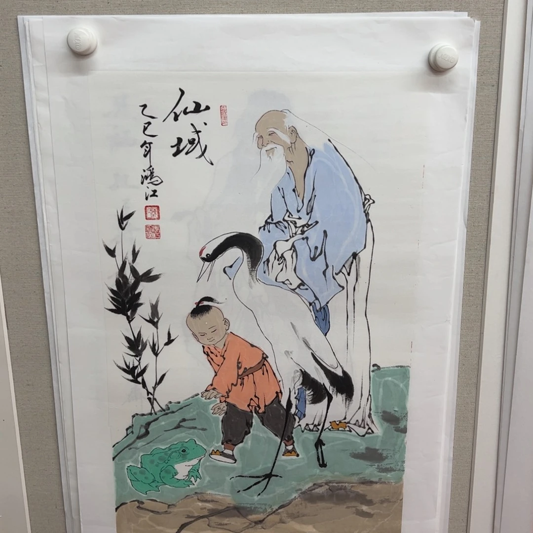 国画陈鸿江老师作品