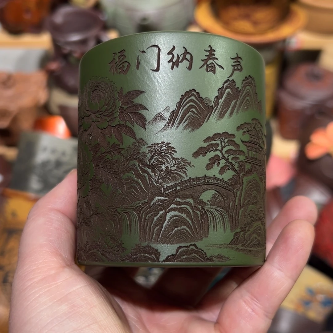 茶杯紫砂宜兴紫砂主人杯