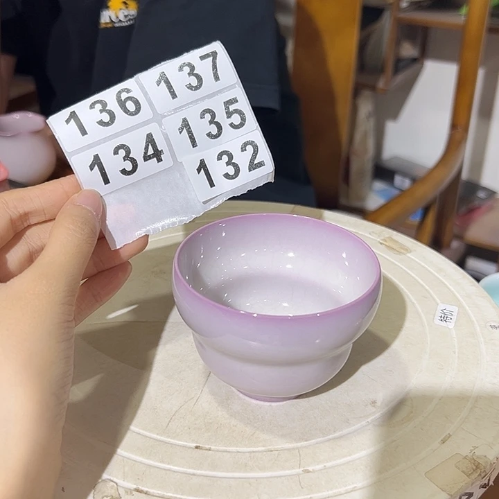 龙泉云间青瓷小米茶器