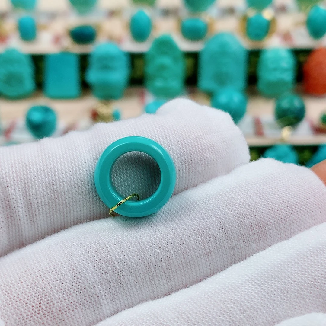 绿松石未镶嵌配饰