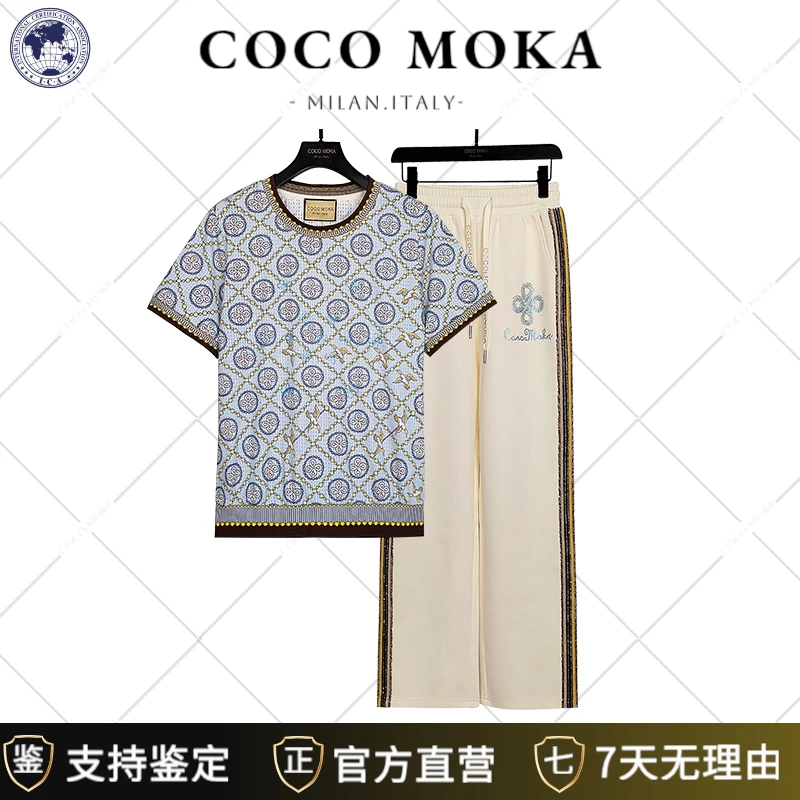 2025夏季新款短袖运动休闲套装女士时尚宽松潮流【TZ5357】