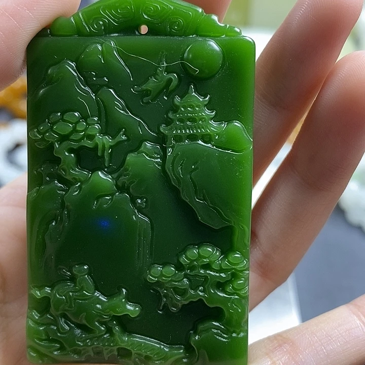和田玉（糖玉）未镶嵌颈饰